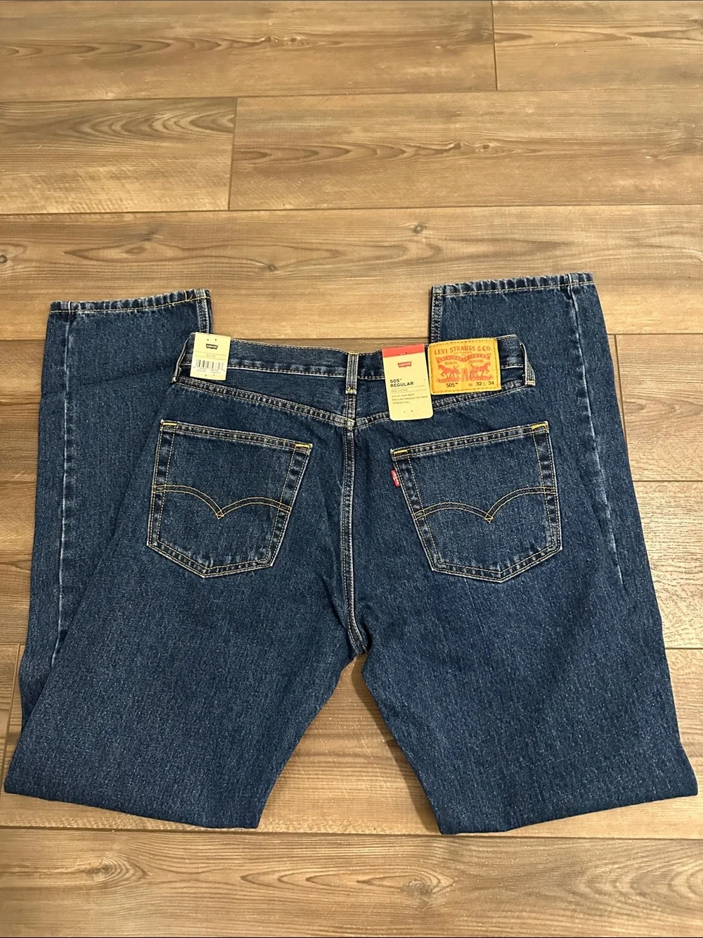 Levi's 505 Regular Fit Straight Leg Jeans #55